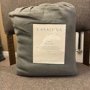 Casaluna sheet set linen queen new